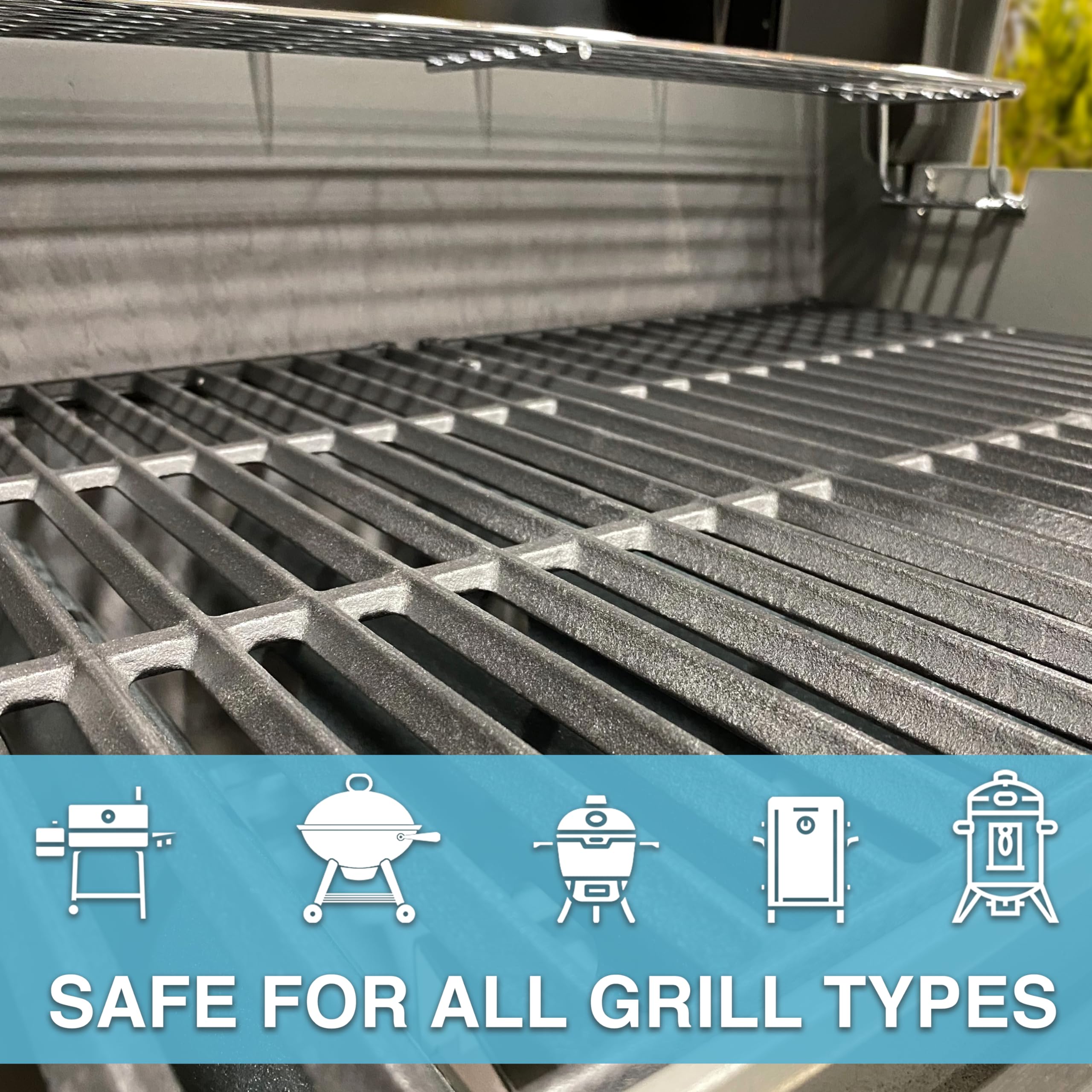 Coil Grill Brush & Grill Spray Cleaner - Safe/Clean Bristle-Free BBQ Grill Brush & Heavy-Duty, No-Drip Grill Spray, Eco-Friendly Degreaser (23 oz) - Perfect for Outdoor Grilling & Cleaning - Image 7