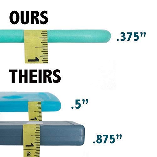 Kona (12 Pack) 13" x 10" XL Slim Ice Packs - Blue, Extra Large Freezer Packs - Refreezable & Reusable for Coolers - Freezes in 25 Minutes - Perfect for The Beach, Camping Trips, and Sports Events - Image 6